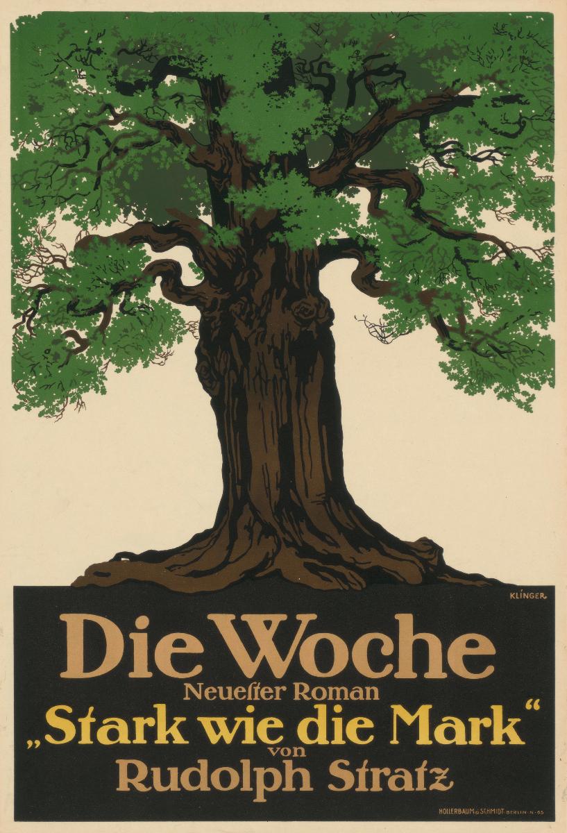 Die Woche mit neuestem Roman "Stark wie die Mark" von Rudolph Stratz