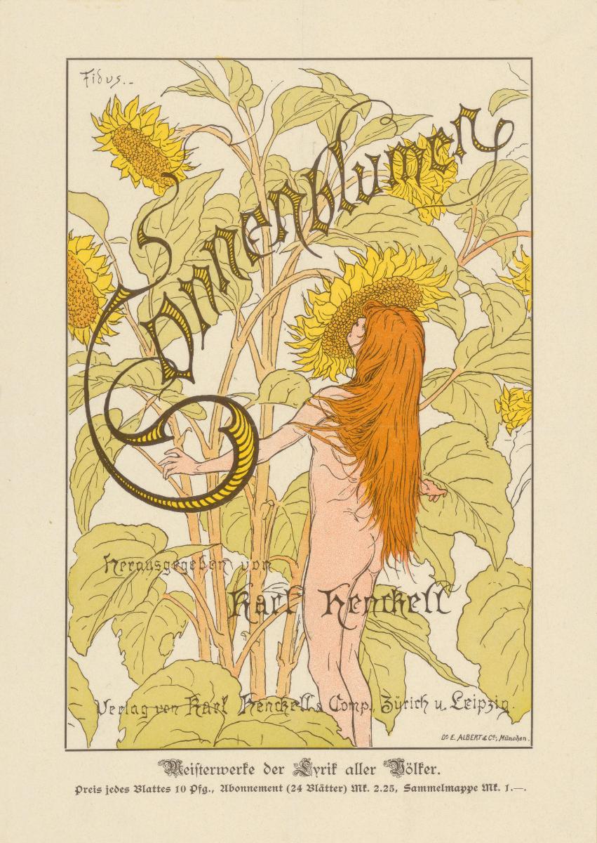 Sonnenblumen herausgegeben von Karl Henckell