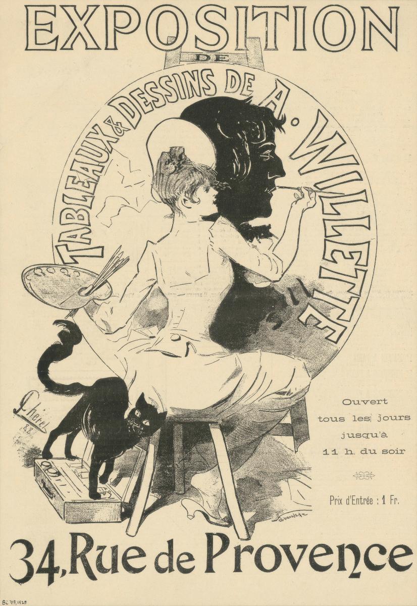 Exposition de Tableaux et Dessins de A. Willette