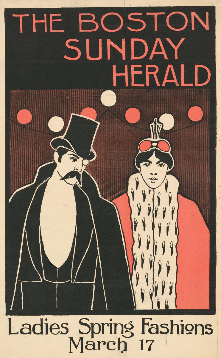 The Boston Sunday Herald. Ladies Spring Fashions