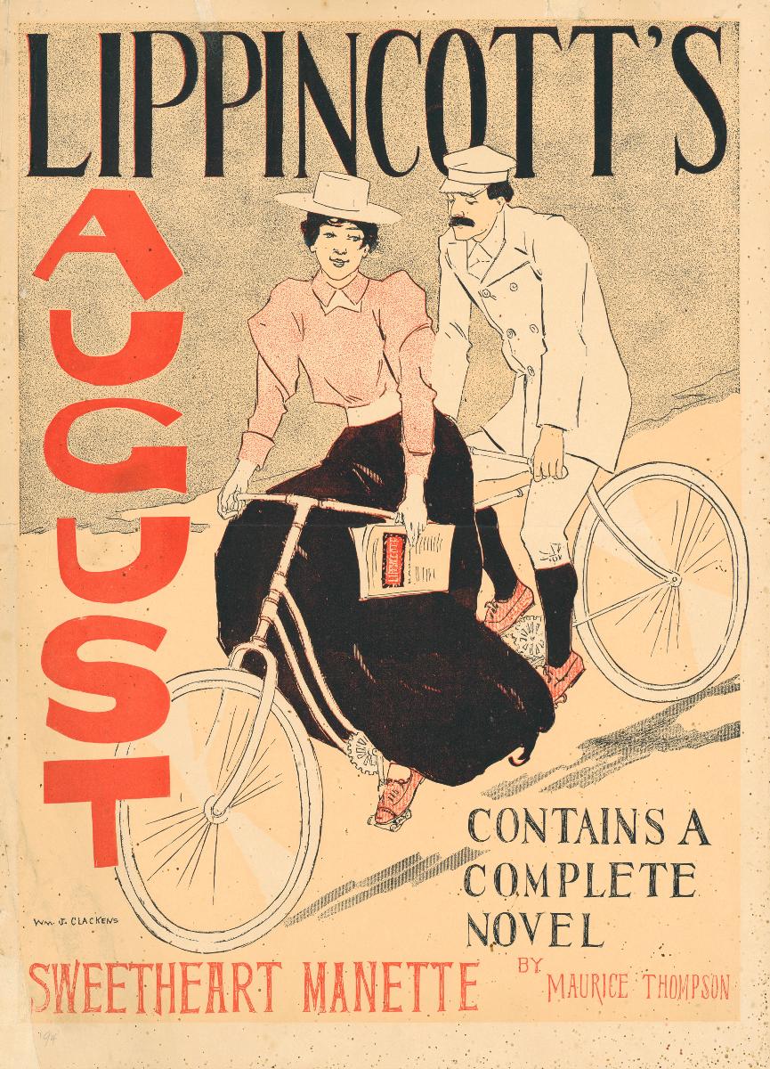 Lippincott's August. Sweetheart Manette by Maurice Thompson