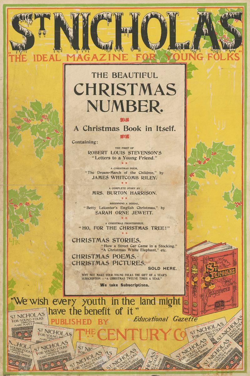 St. Nicholas. The Beautiful Christmas Number Published by The Century Co.