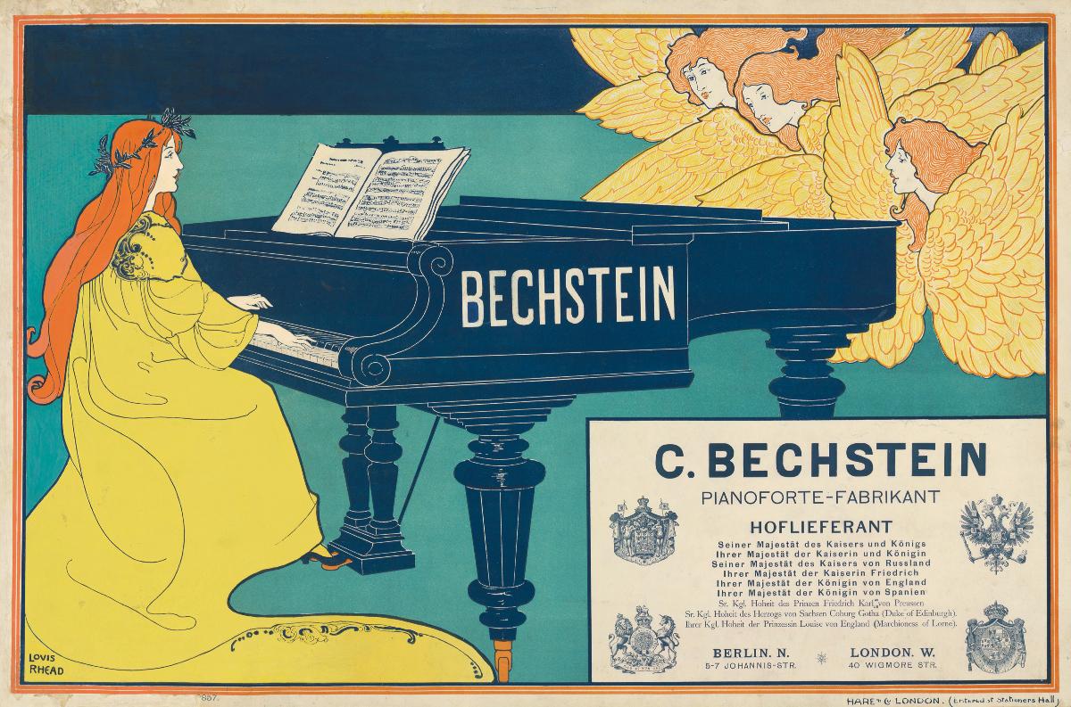 C. Bechstein Pianoforte-Fabrikant Hoflieferant