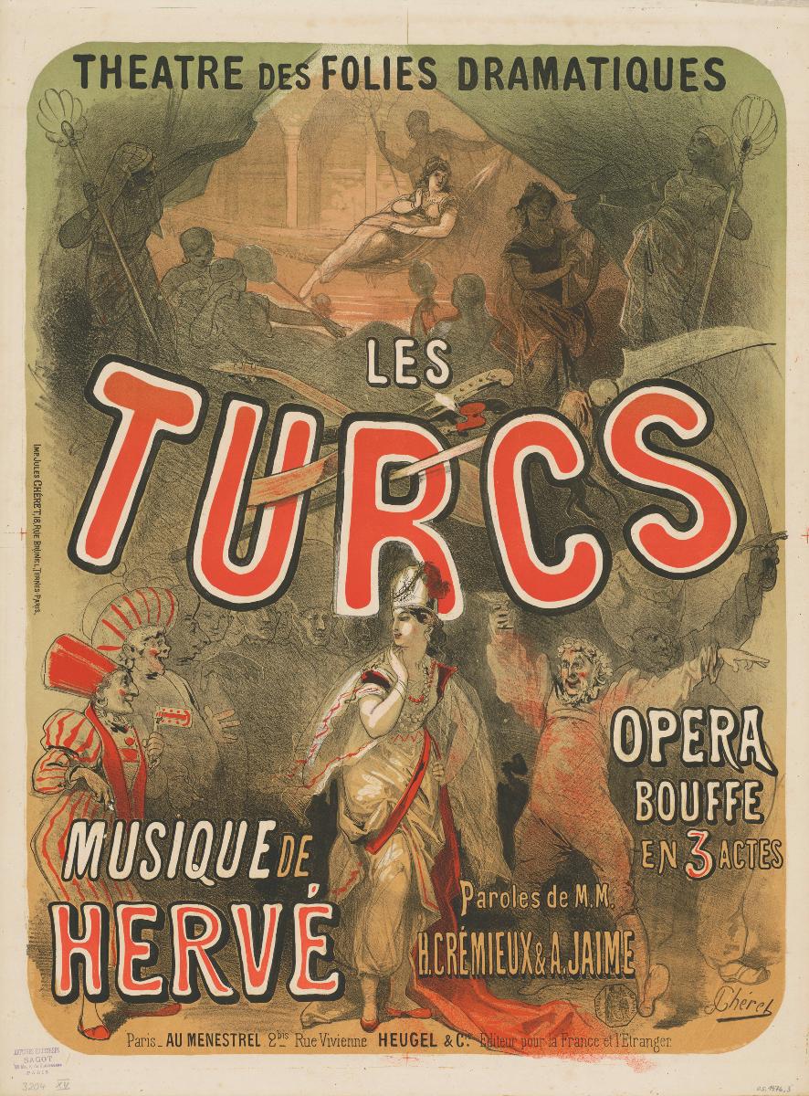 Les Turcs. Théatre des folies dramatiques