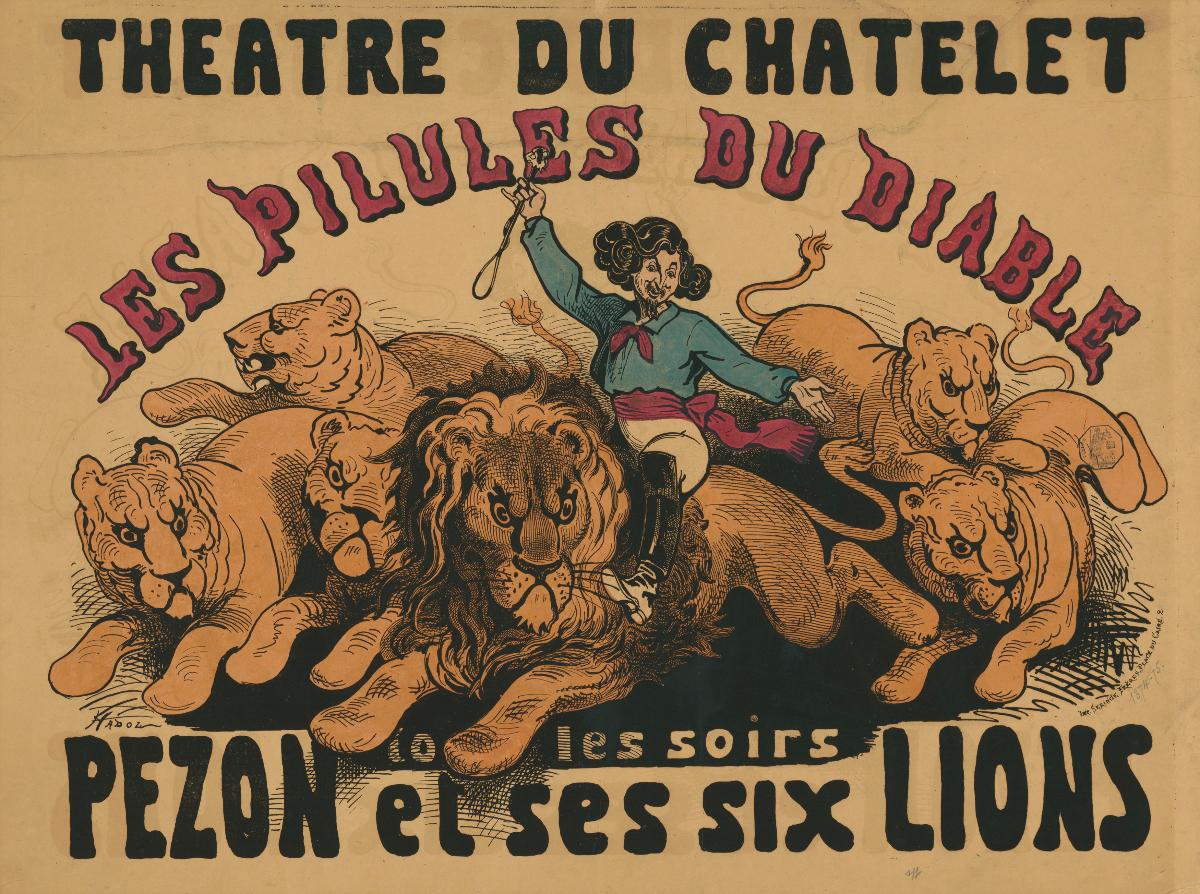 Les pilules du diable. Pezon et ses six lions