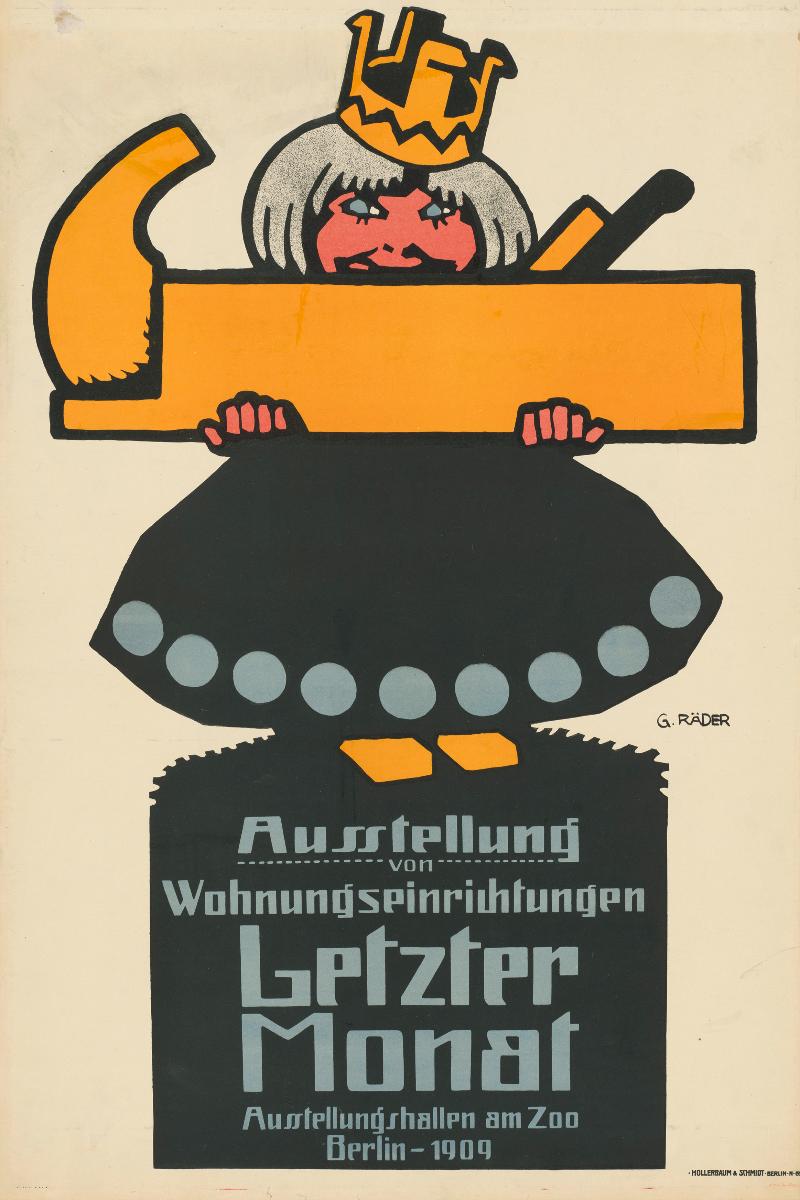 Ausstellung Wohnungseinrichtungen Letzter Monat Ausstellungshallen am Zoo Berlin 1909