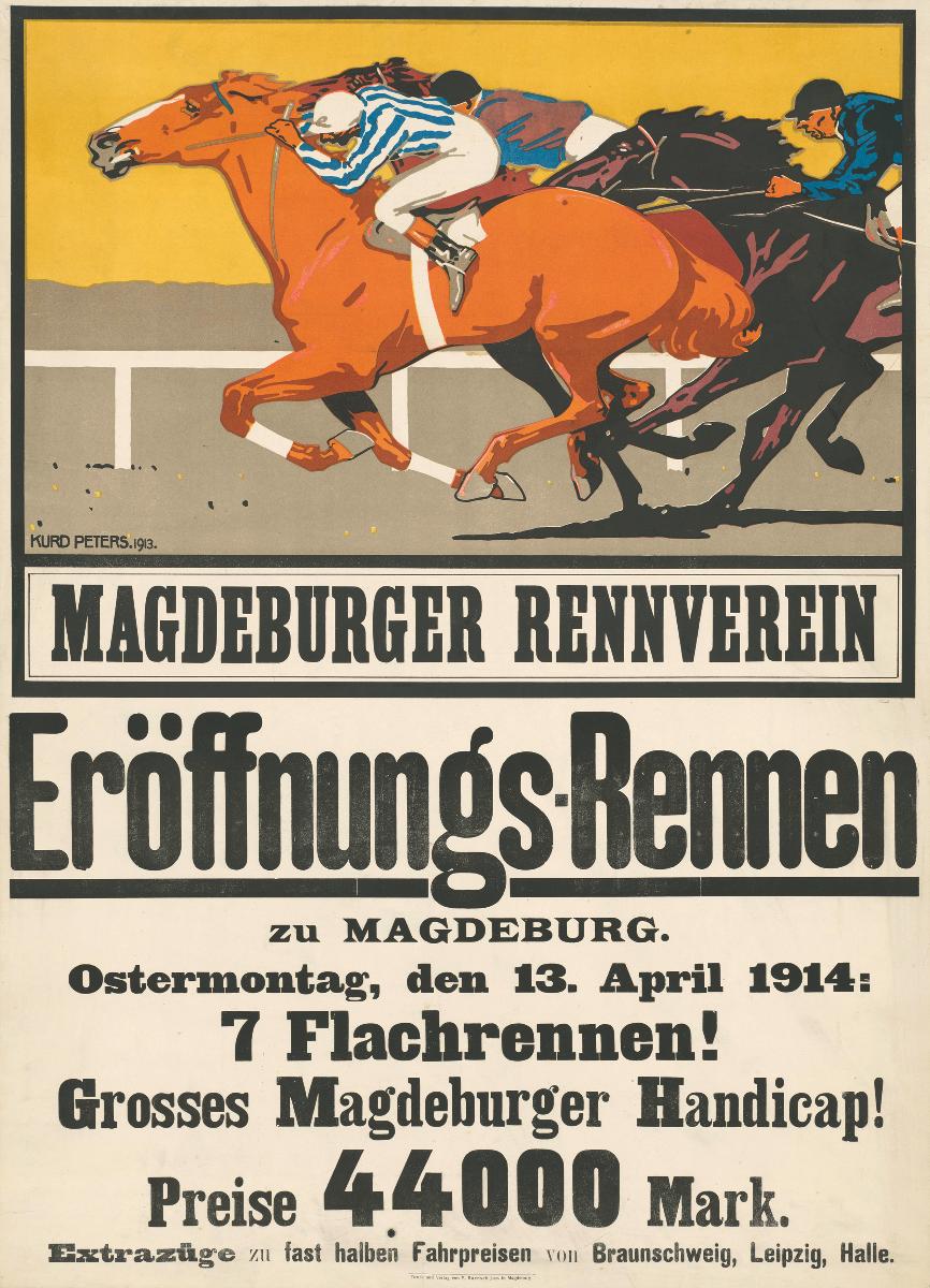 Magdeburger Rennverein. Eröffnungsrennen zu Magdeburg 1914