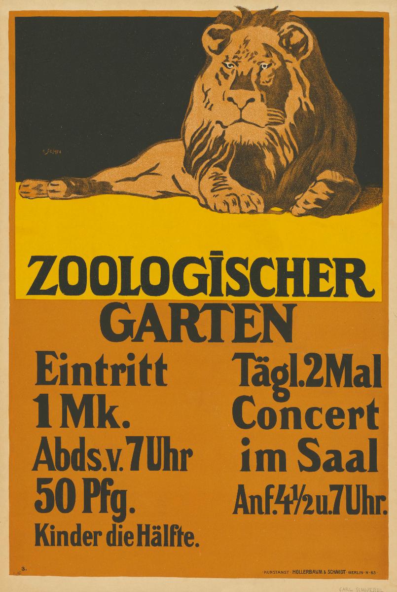 Zoologischer Garten Berlin. Konzert im Saal