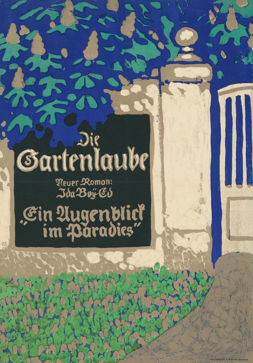 Die Gartenlaube. Neuer Roman: Ida Boy-Ed "Ein Augenblick im Paradies"