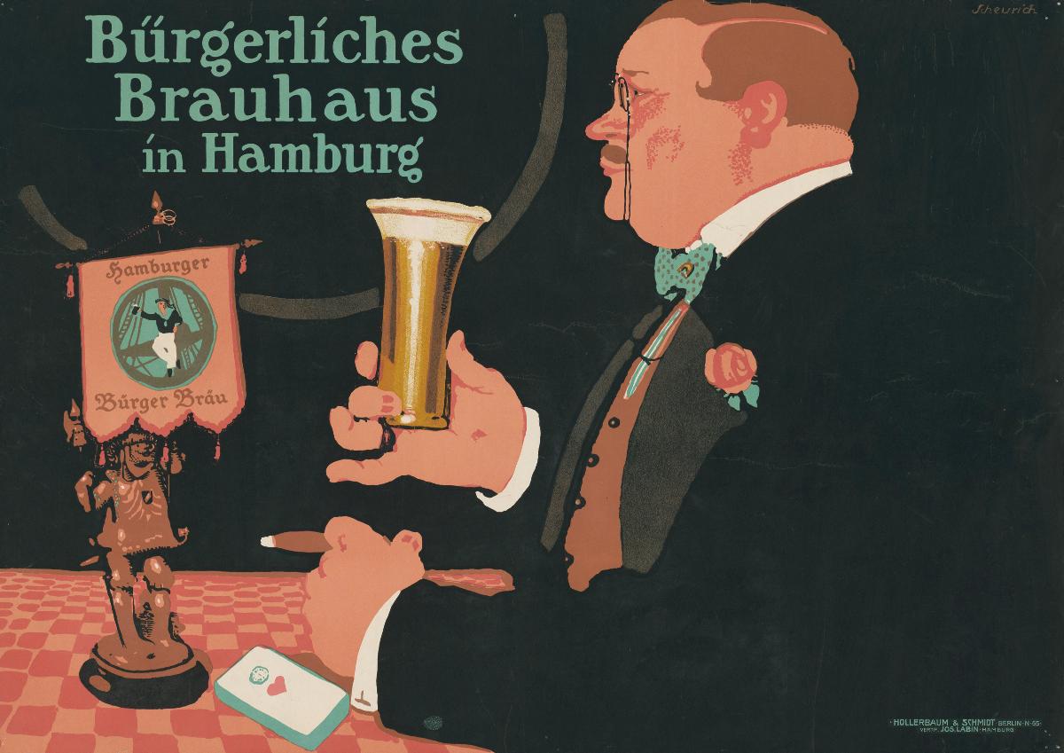 Bürgerliches Brauhaus in Hamburg. Hamburger Bürgerbräu