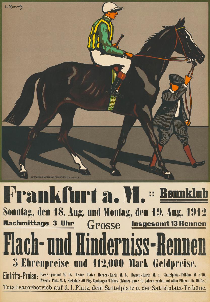 Frankfurt am Main Renn-Club. Flach- und Hindernis-Rennen