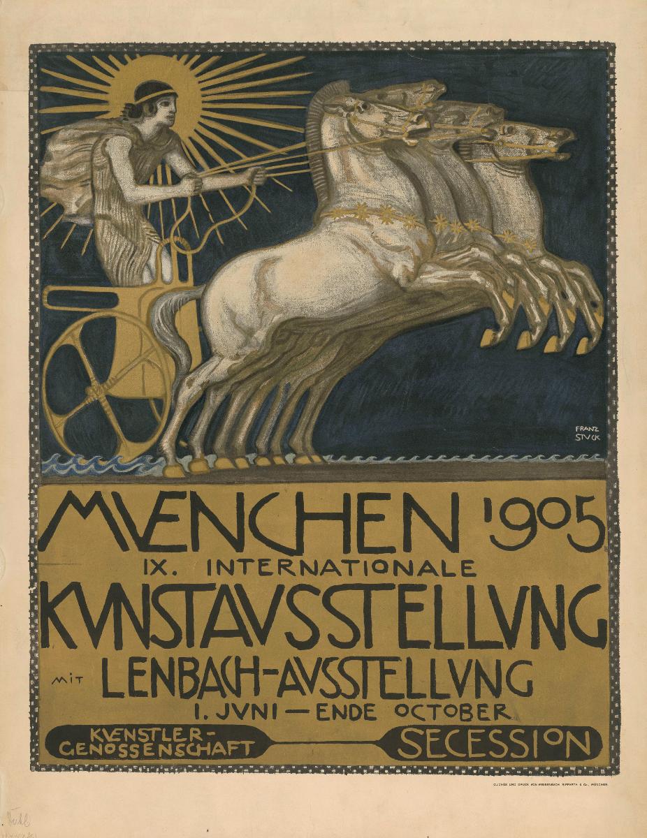 9. Internationale Kunstausstellung München 1905. Künstler- Genossenschaft Secession