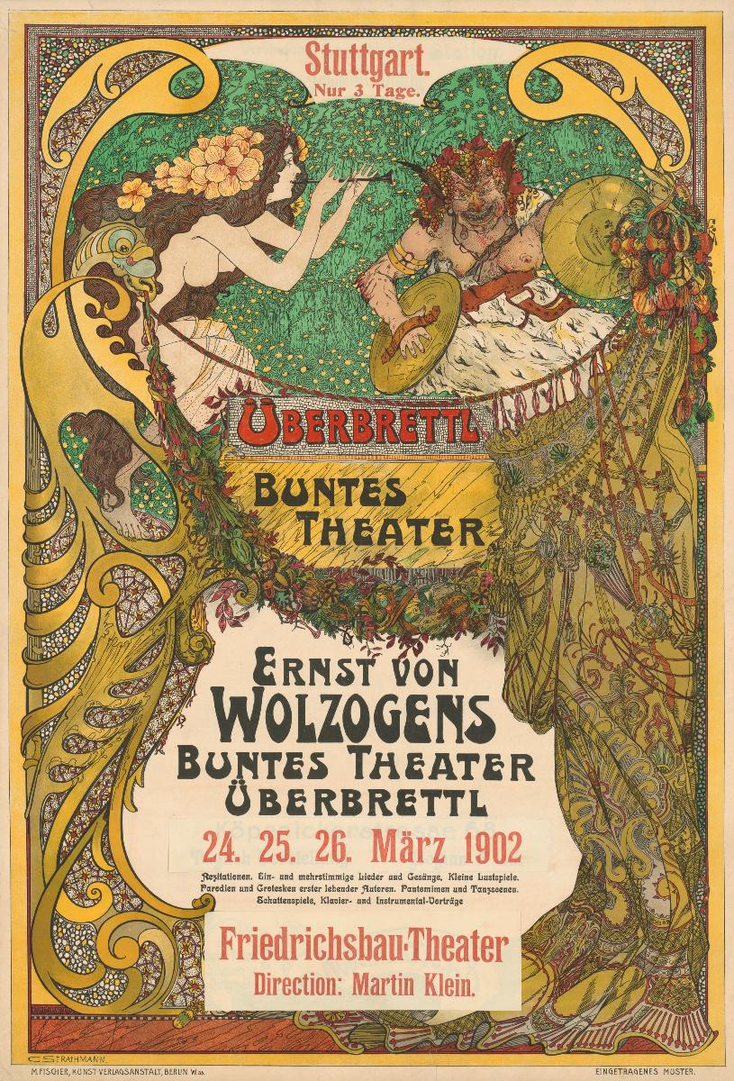 Ernst von Wolzogens buntes Theater Überbrettl