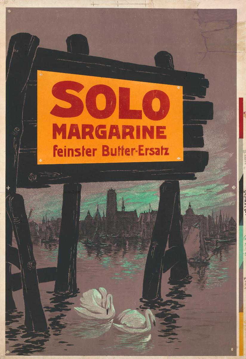 Solo Margarine. Feinster Butter-Ersatz
