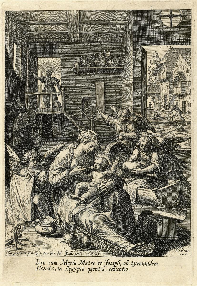 Die Heilige Familie in Ägypten