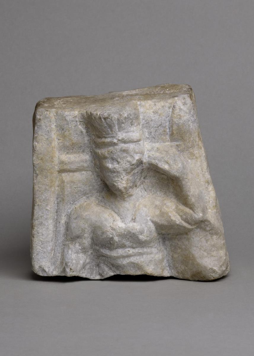 Relief einer sitzenden Kybele