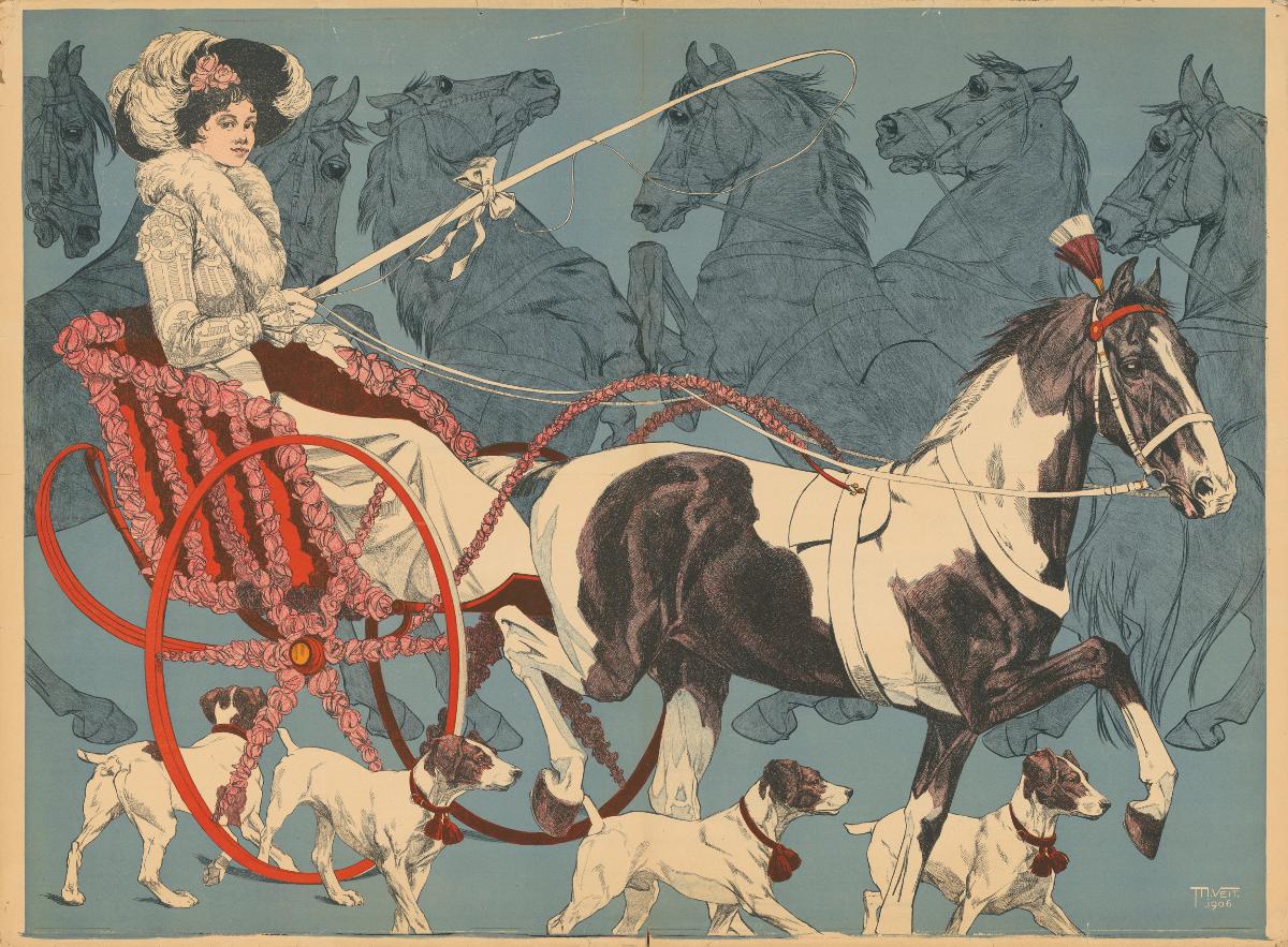 M'dlle Milly Dagmar and her Performing Dogs