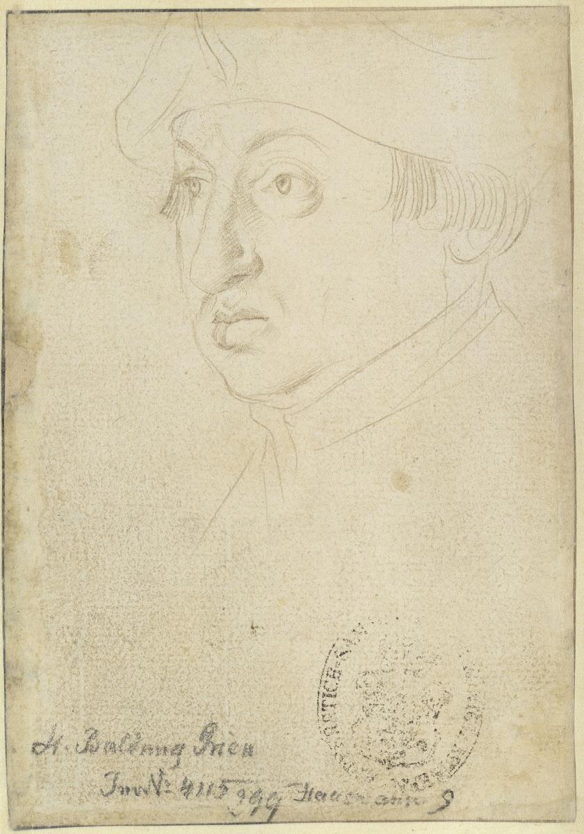 Bildnis des Kardinals Albrecht von Brandenburg