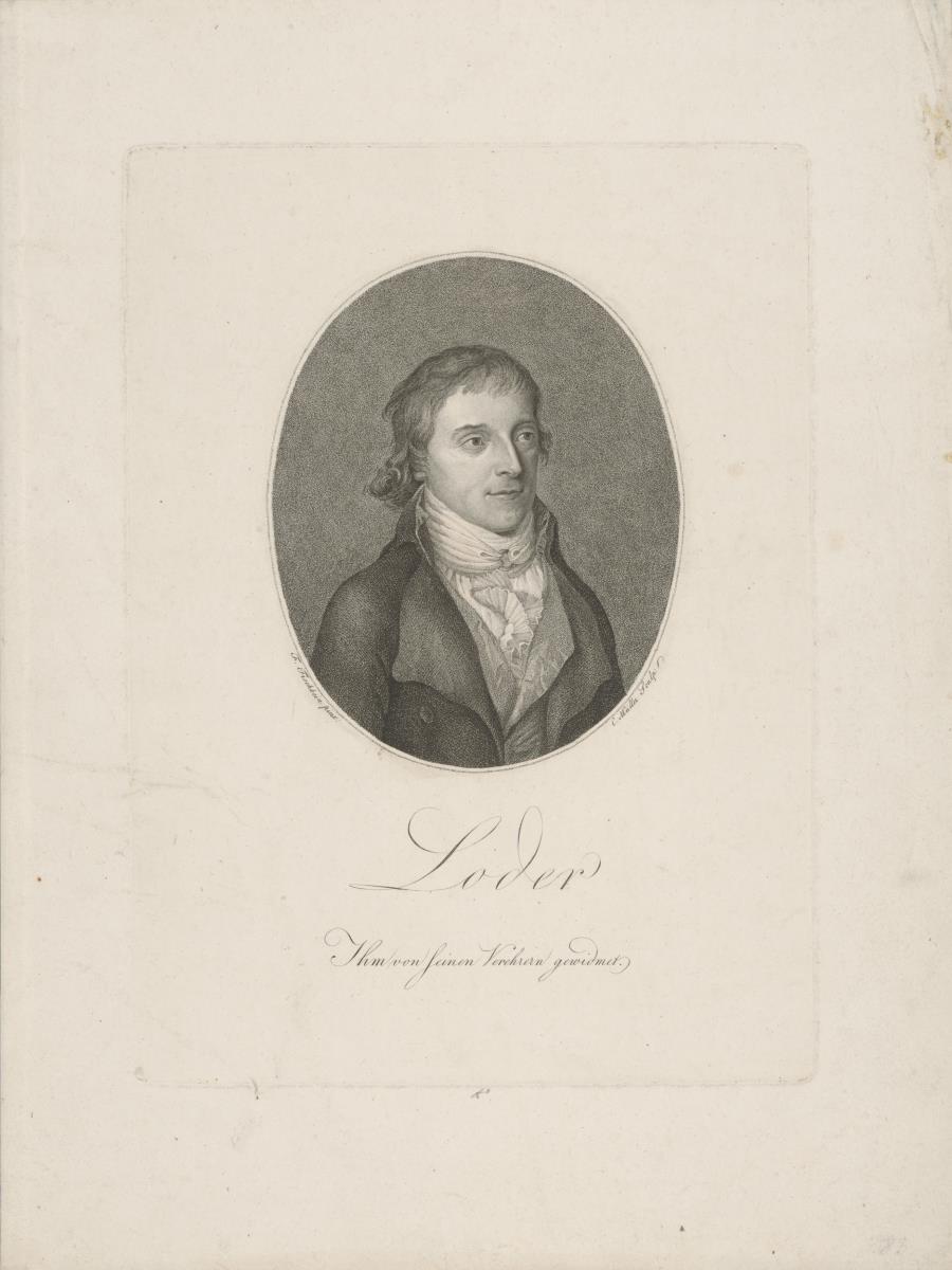 Porträt des Justus Christian von Loder