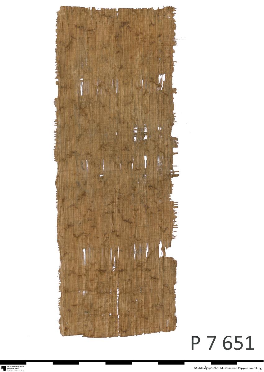 Arabischer Papyrus mit einer Steuerquittung