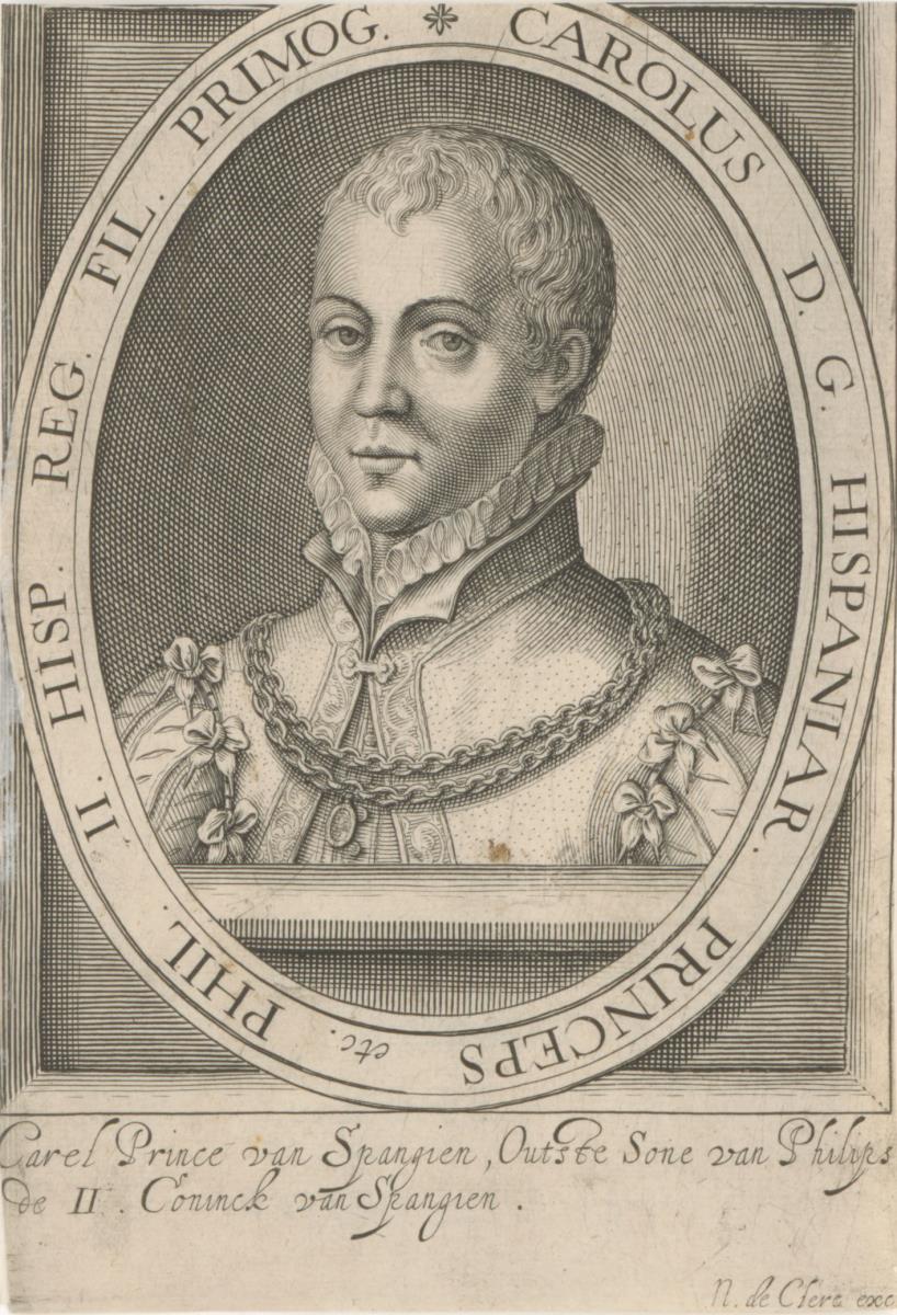 Porträt des Carlos, Infant von Spanien