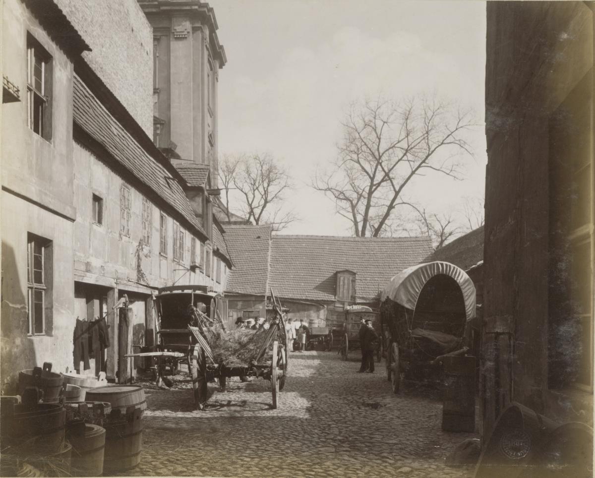 Berlin, Große Hamburger Straße 29, Ausspannung