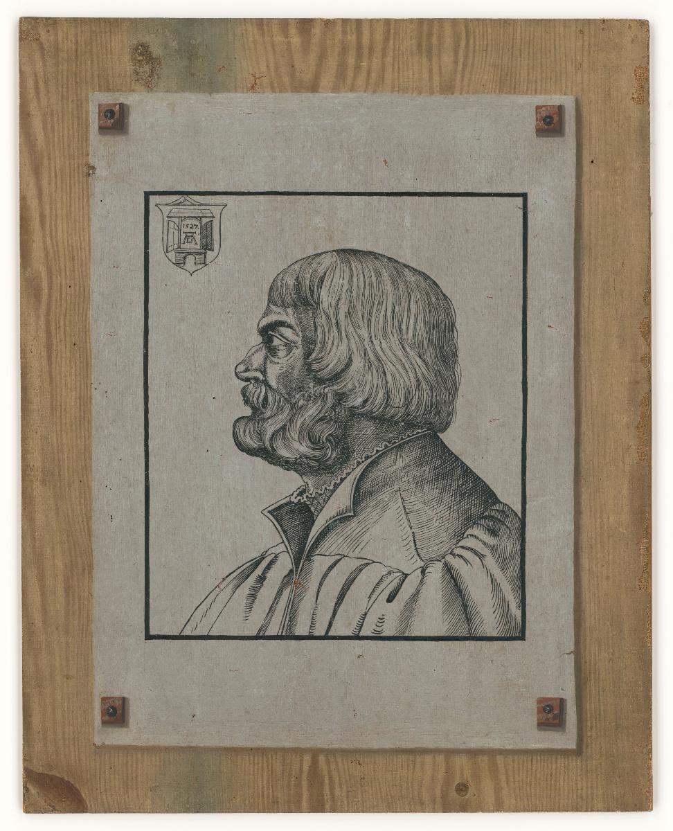 Bildnis Albrecht Dürer, nach dem Holzschnitt von Erhard Schön