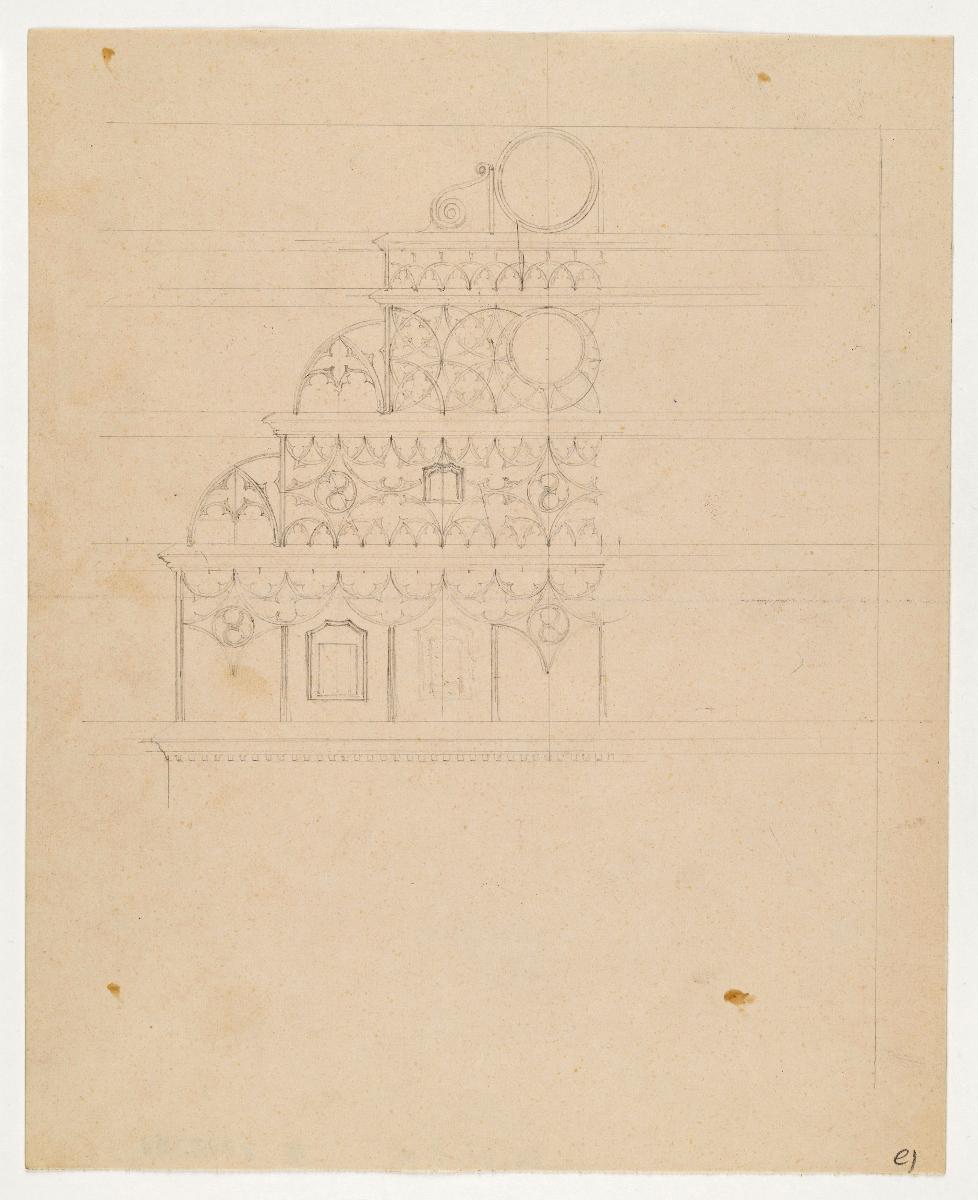 Rathaus von Stargard, Renaissance-Giebel