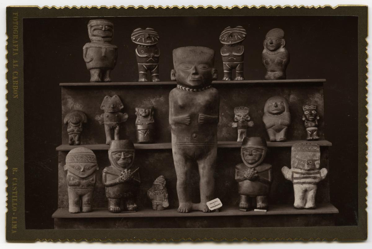 Tongefäße "Antiguedades Peruanas de Nicolas Saenz"