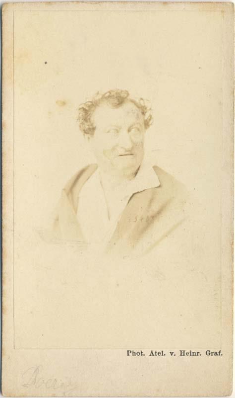 Porträt des Theodor Döring in Rollenkostüm