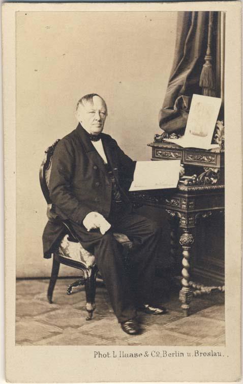 Porträt des A. W. Bach