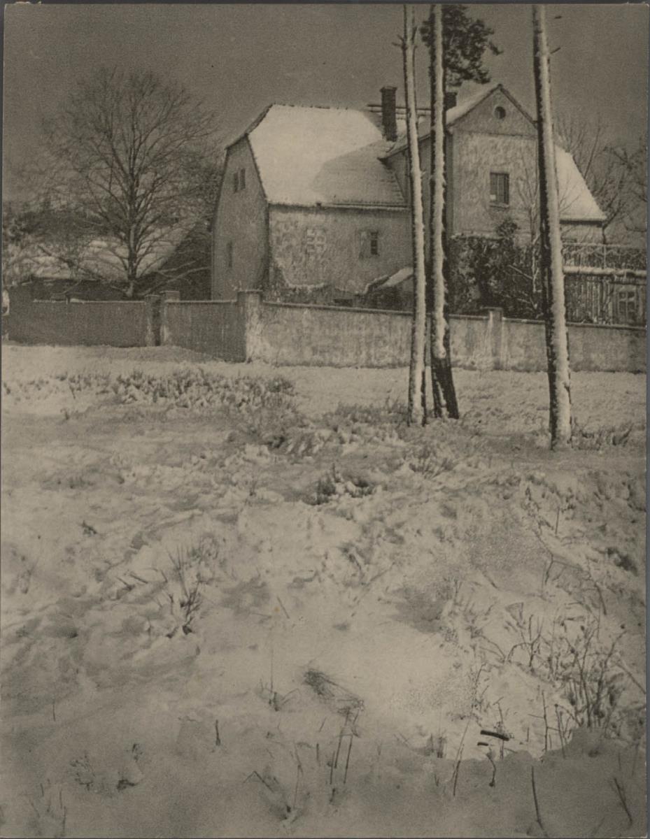 Haus im Winter