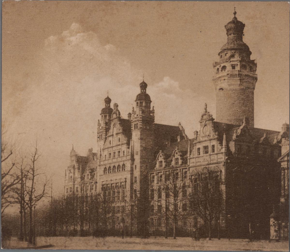 Stadtansicht von Leipzig