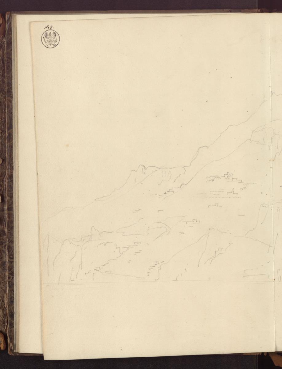 Ansicht der Küste von Amalfi