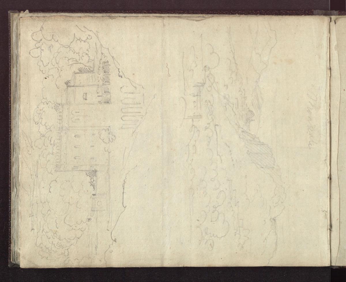 Blick auf Monreale auf Sizilien & Ein gotischer Palast