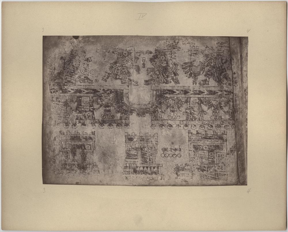 Codex Becker I ("Manuscrit du Cacique"): 4. Ausschnitt.