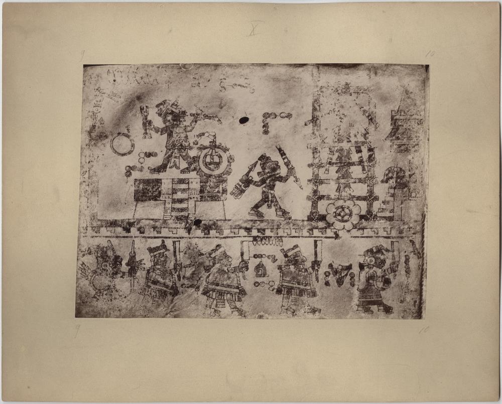 Codex Becker I ("Manuscrit du Cacique"): 10. Ausschnitt.