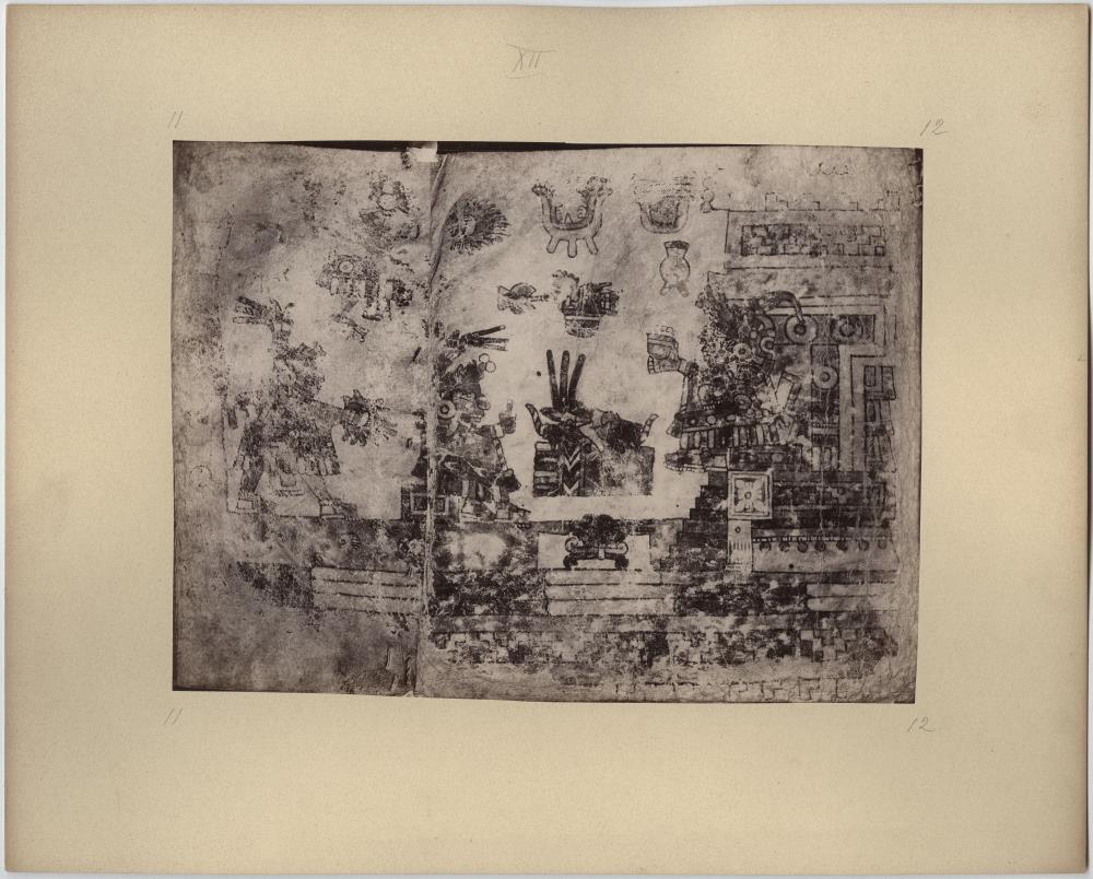 Codex Becker I ("Manuscrit du Cacique"): 12. Ausschnitt.