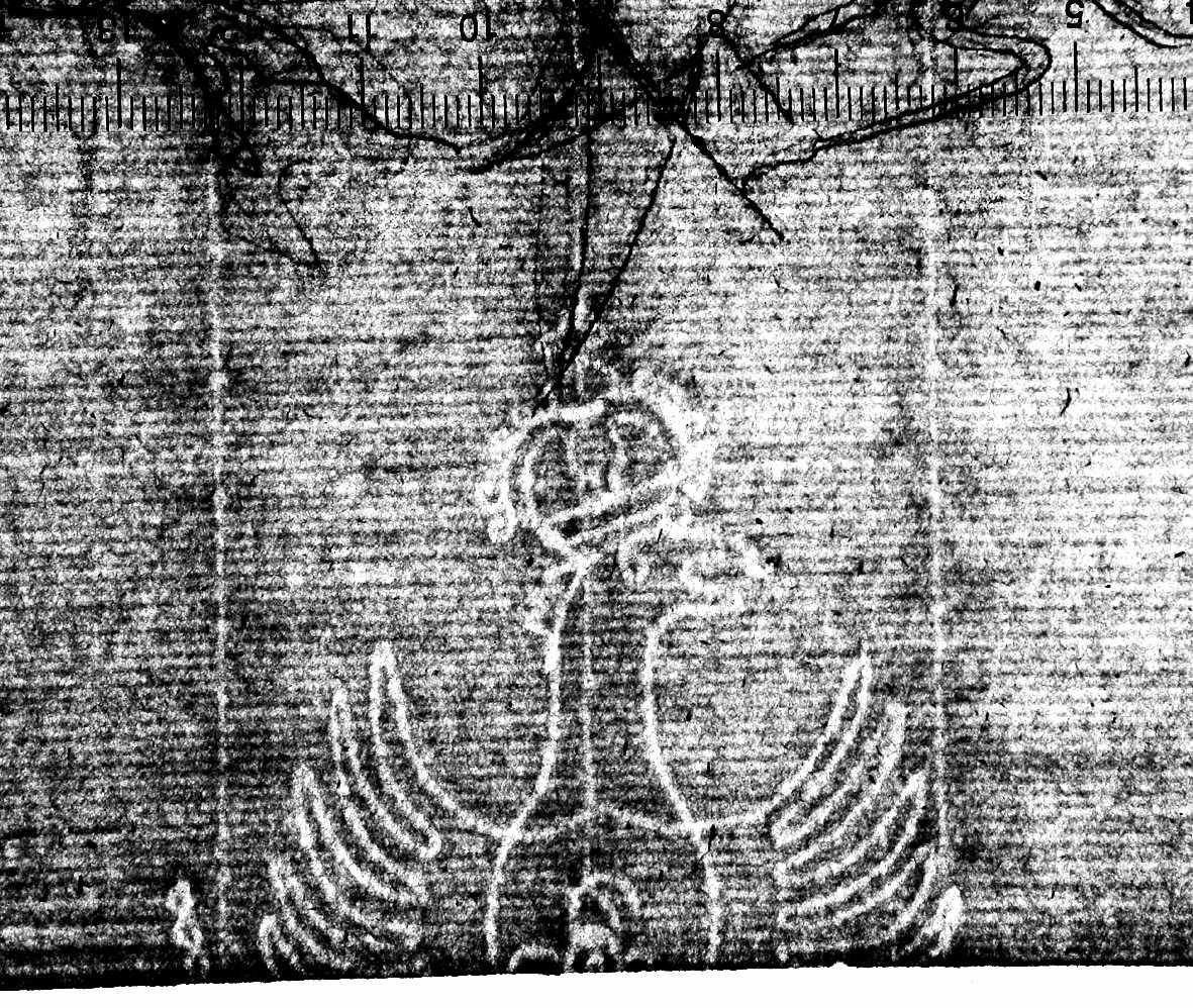Rückenansicht einer Frau, die den linken Arm ausstreckt & Entwurf zu dem Gemälde "Blick aufs Meer bei Sonnenaufgang" von 1807 oder 1808