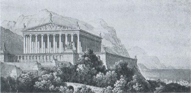 Die Sieben Weltwunder. Der Tempel der Diana zu Ephesus
