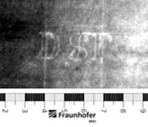 Ansicht einer Palastecke und Saalinnenansicht mit Flachtonnengewölbe