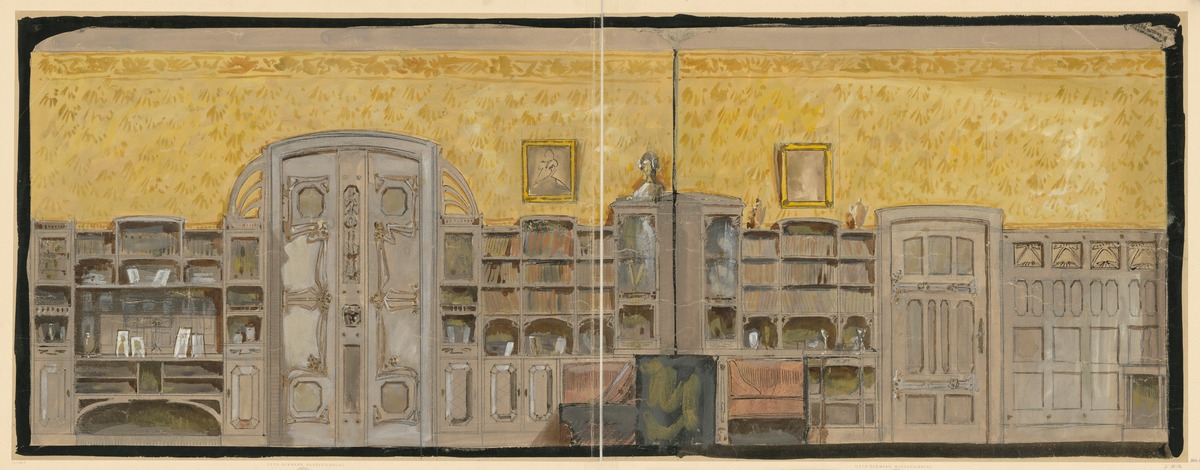 Das Arbeitskabinett des Großherzogs Ernst Ludwig von Hessen