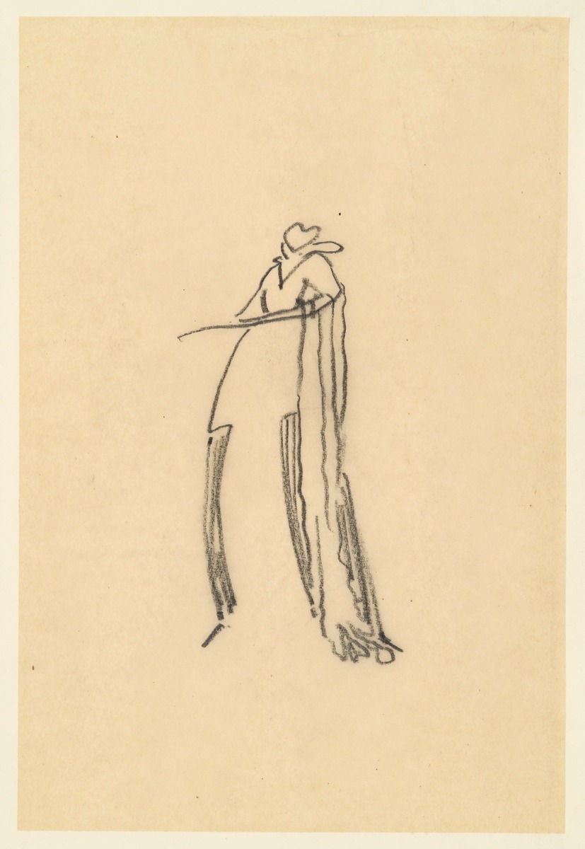 Kleiderentwurf für Luise Mendelsohn