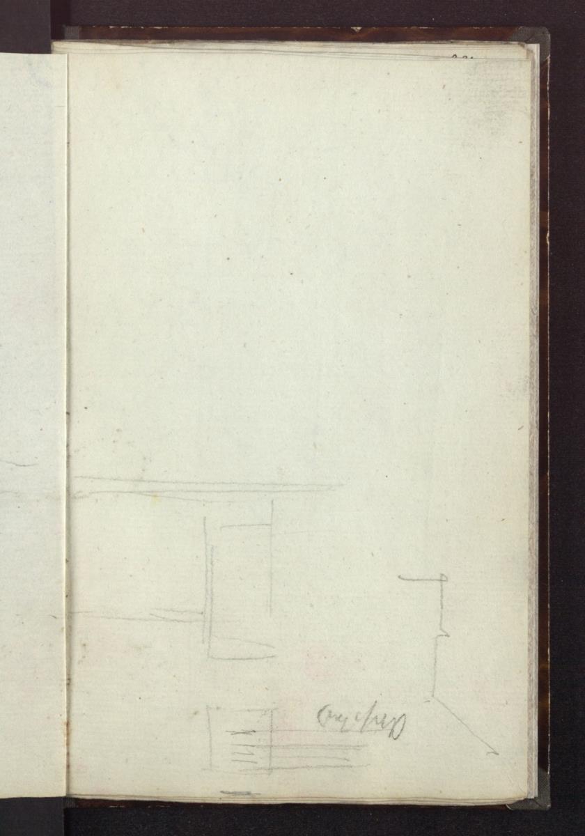 Architektonische Details, darunter eine Profilierung