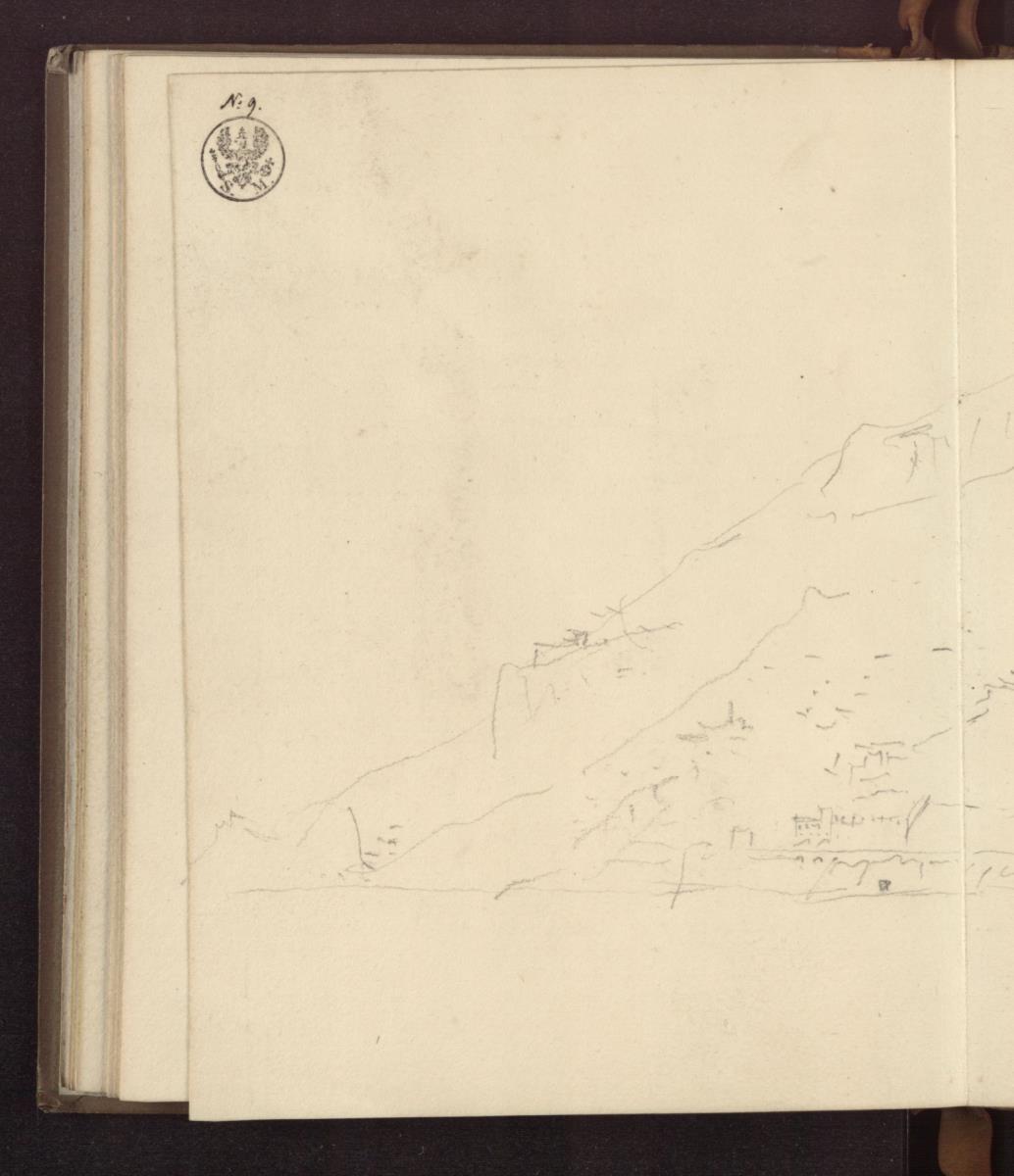 Atrani, vom Meer gesehen