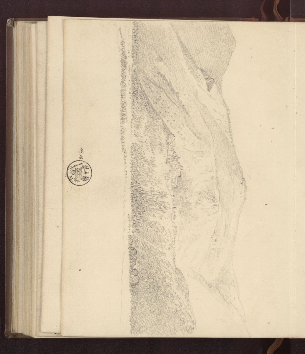 Sermoneta mit Norma im Latium