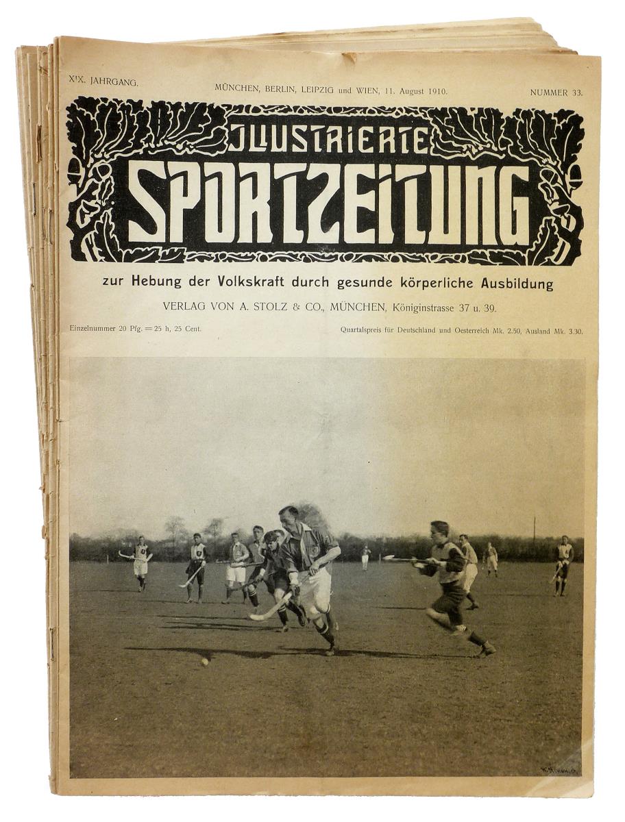 Illustrierte Sportzeitung zur Hebung der Volkskraft durch gesunde körperliche Ausbildung