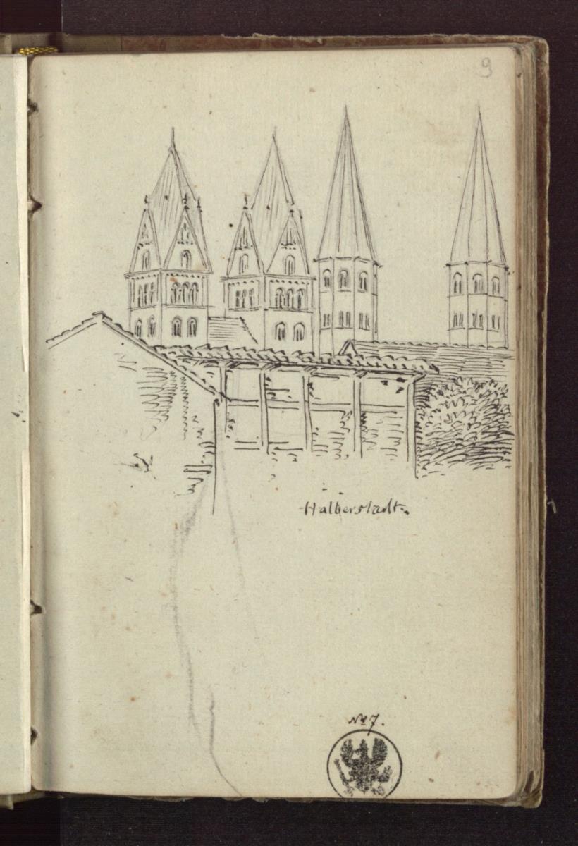 Die vier Türme der Liebfrauenkirche in Halberstadt