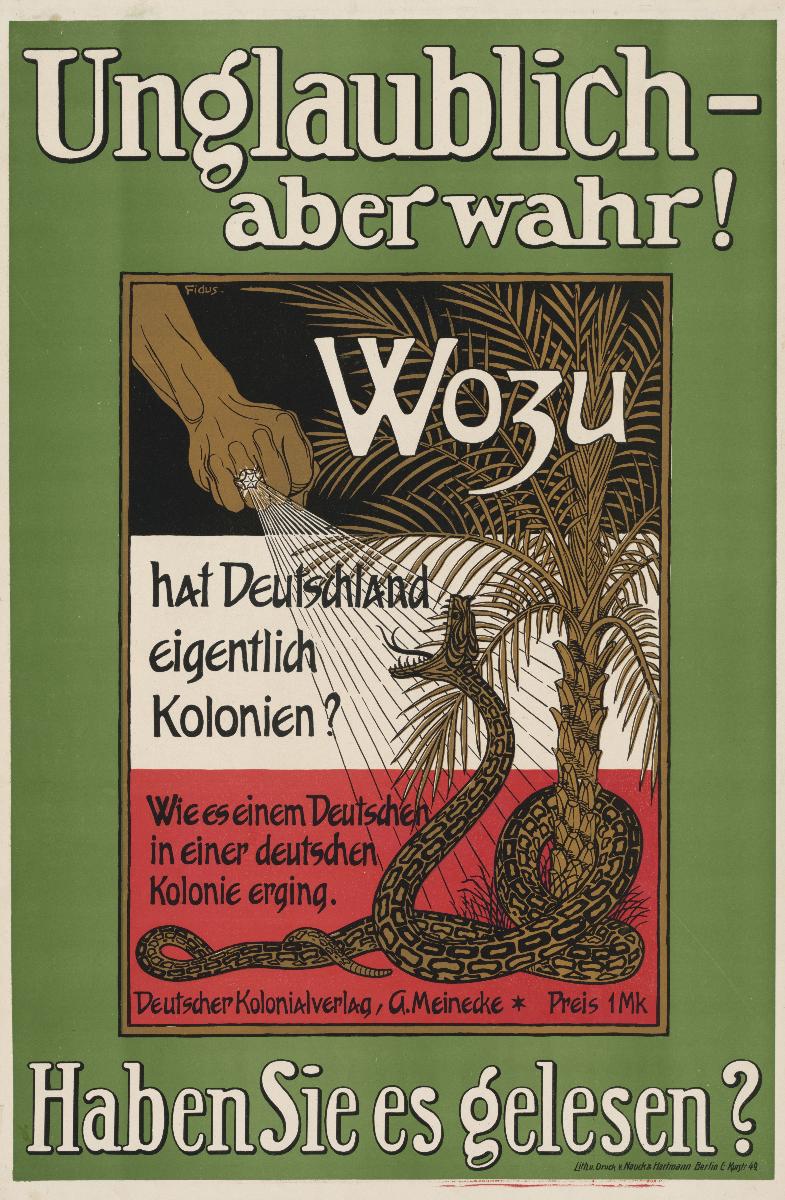Wozu hat Deutschland eigentlich Kolonien?