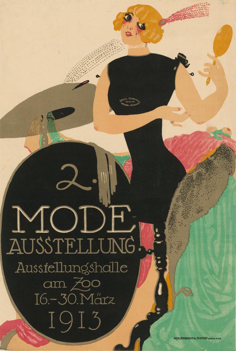 2. Mode Ausstellung. Ausstellungshalle am Zoo 1913